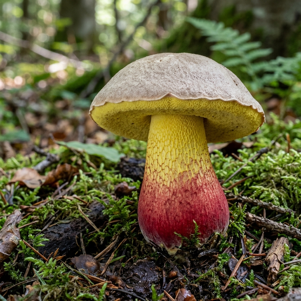 Leponogi vrganj (Caloboletus calopus)