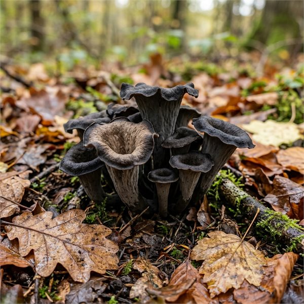 Craterellus cornucopioides – Crna truba