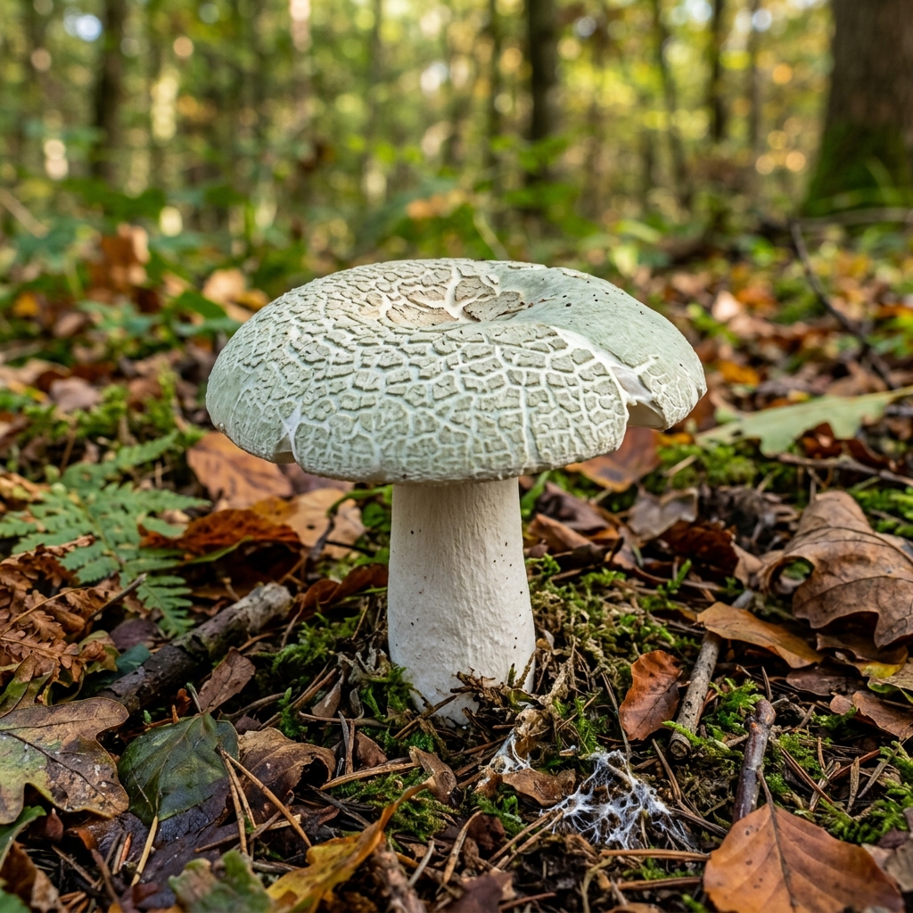 Zeleni zeka - Russula virescens